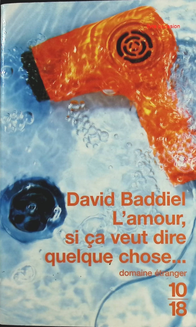 L'Amour, si ça veut dire quelque chose - David Baddiel - Livre