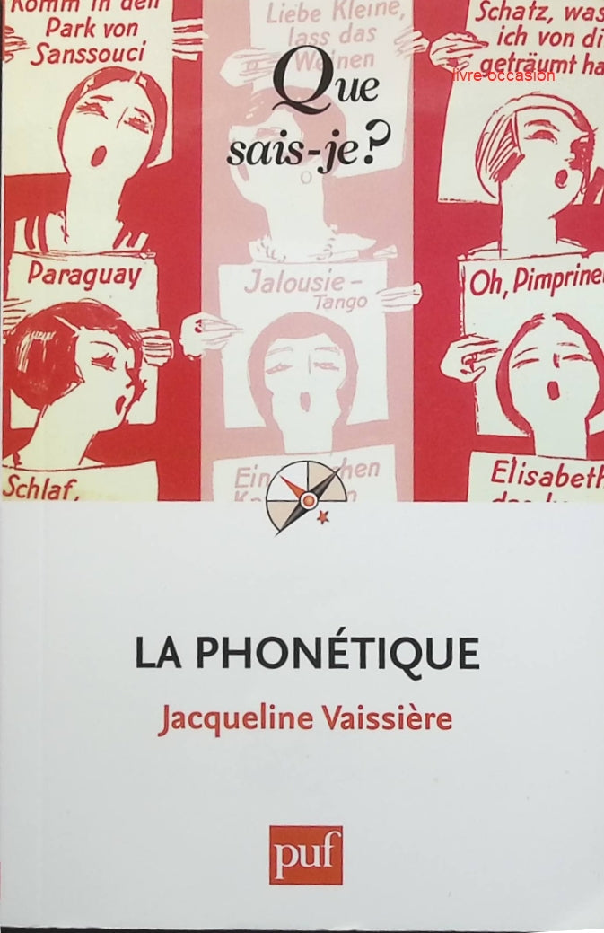 La phonétique - Jacqueline Vaissière - livre