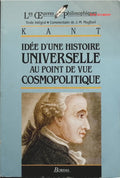 Idée d'une histoire universelle au point de vue cosmopolitique - Emmanuel Kant - livre