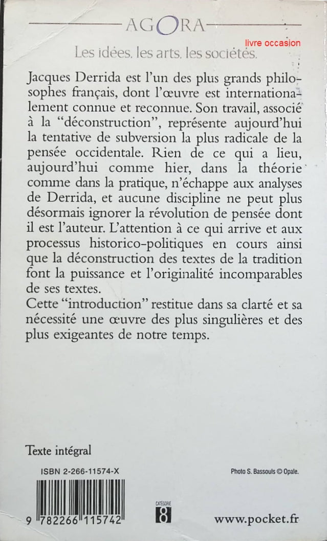 Jacques Derrida : Une introduction - Marc Goldschmit - livre
