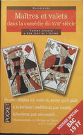 Maîtres et valets dans la comédie du XVIIIe siècle - Annie Colognat-Barès - livre
