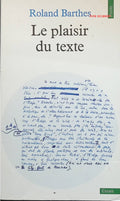 Le Plaisir du texte - Roland Barthes - livre