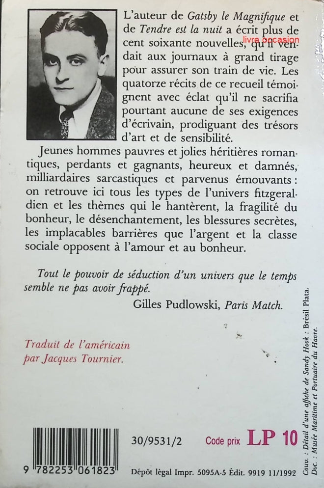 Love boat - Francis Scott Fitzgerald - livre