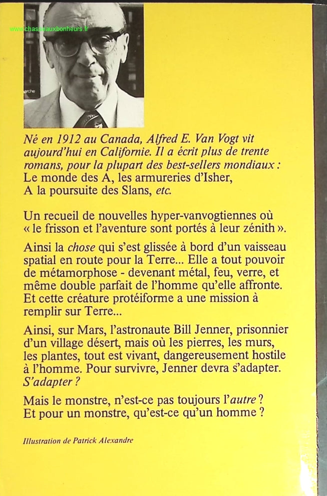 Les Monstres - A. E. van Vogt - livre