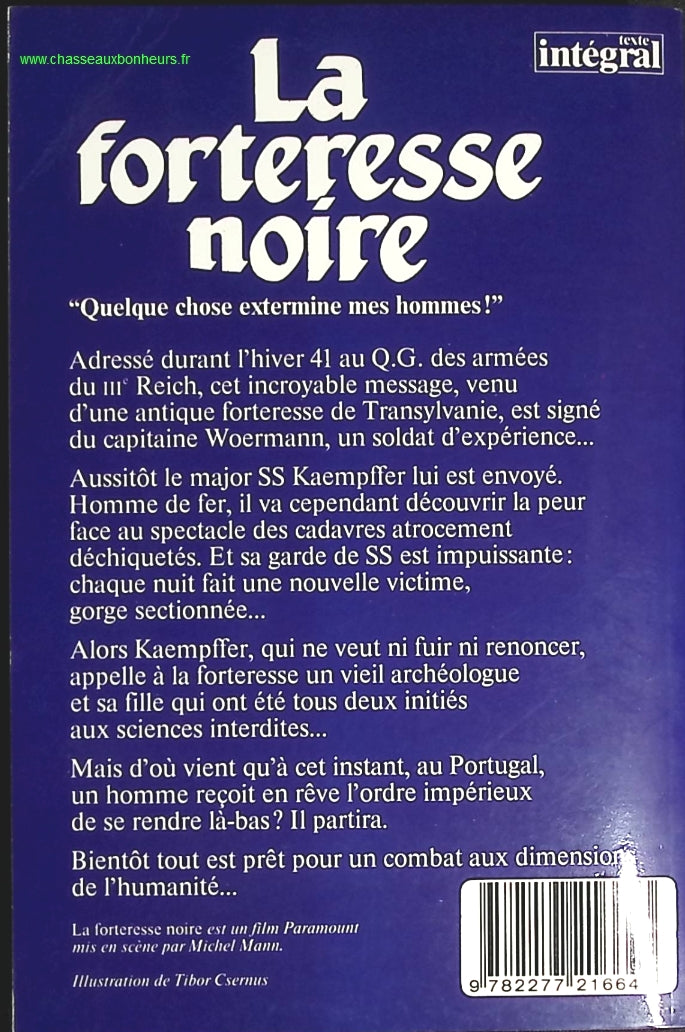 La Forteresse noire - F. Paul Wilson - livre