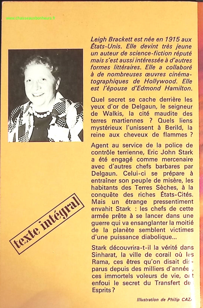Le secret de Sinharat - Leigh Brackett - livre