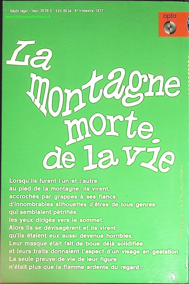 La Montagne morte de la vie - Michel Bernanos - livre