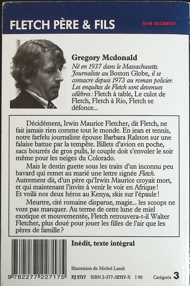 Fletch père et fils - Gregory Mcdonald - Livre