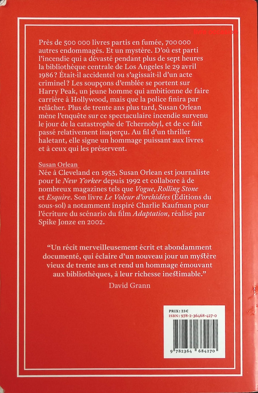 L.A. bibliothèque - Susan Orlean - Livre