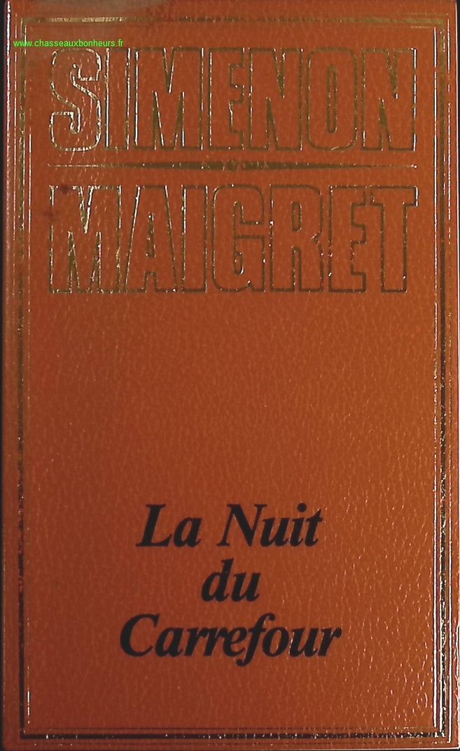 La nuit du carrefour - Georges Simenon - livre