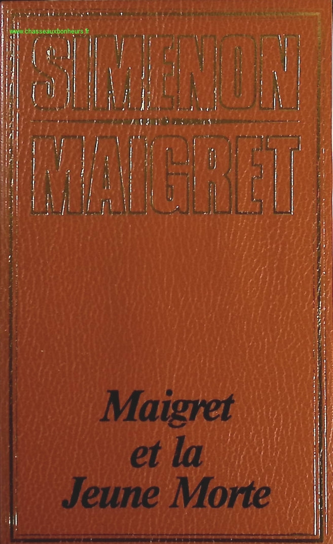 Maigret et la jeune morte - Georges Simenon - livre