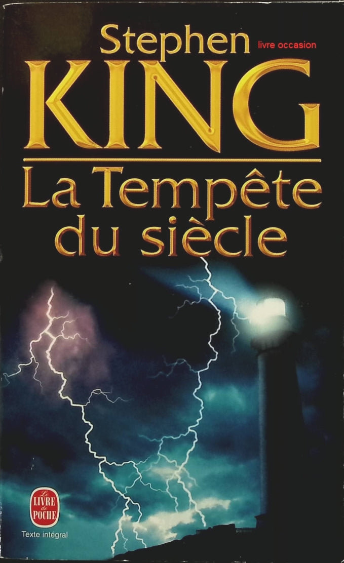 La Tempête du siècle - Stephen King - livre