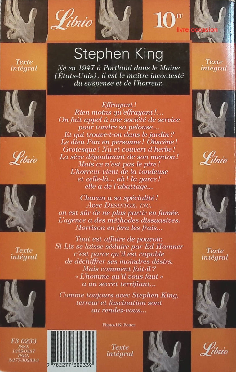 Danse macabre, tome 3 - L'Homme Qu'Il Vous Faut - Stephen King - livre