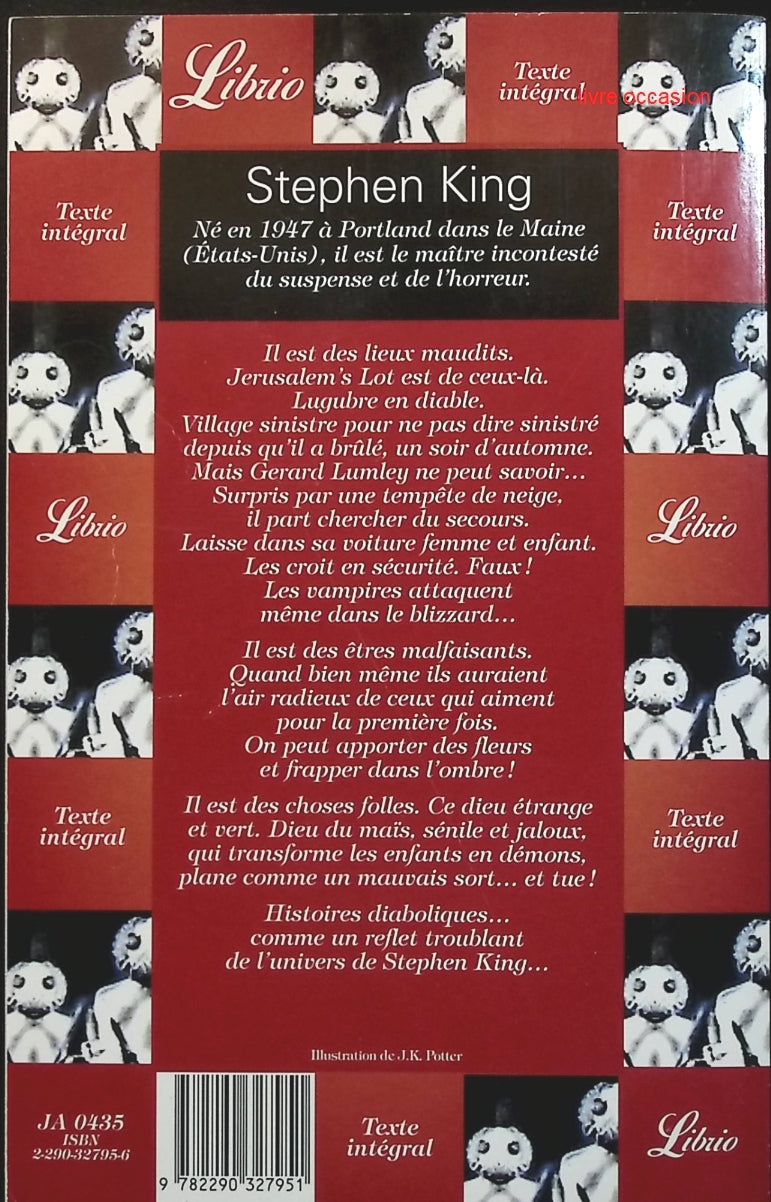 Danse macabre, tome 4 - Les enfants du maïs - Stephen King - livre