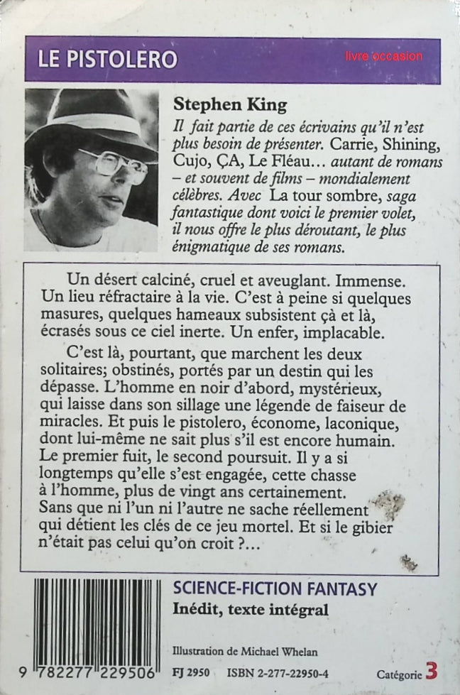 La tour sombre Le pistolero - Stephen King - livre