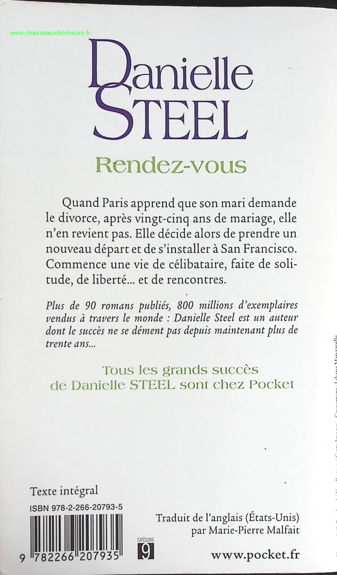 Rendez-vous - Danielle Steel - livre