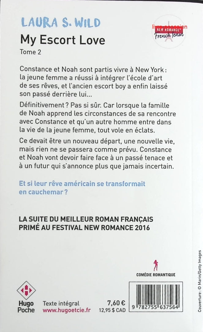 My escort love - Tome 2 - Laura S. Wild - Livre