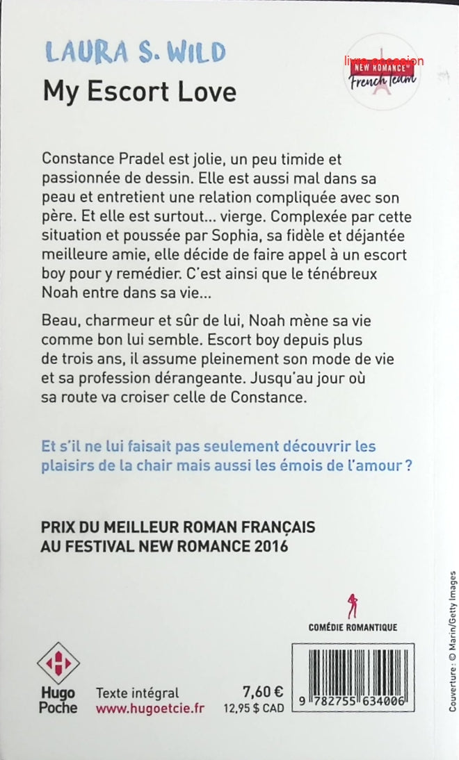 My escort love - Tome 1 - Laura S. Wild - Livre