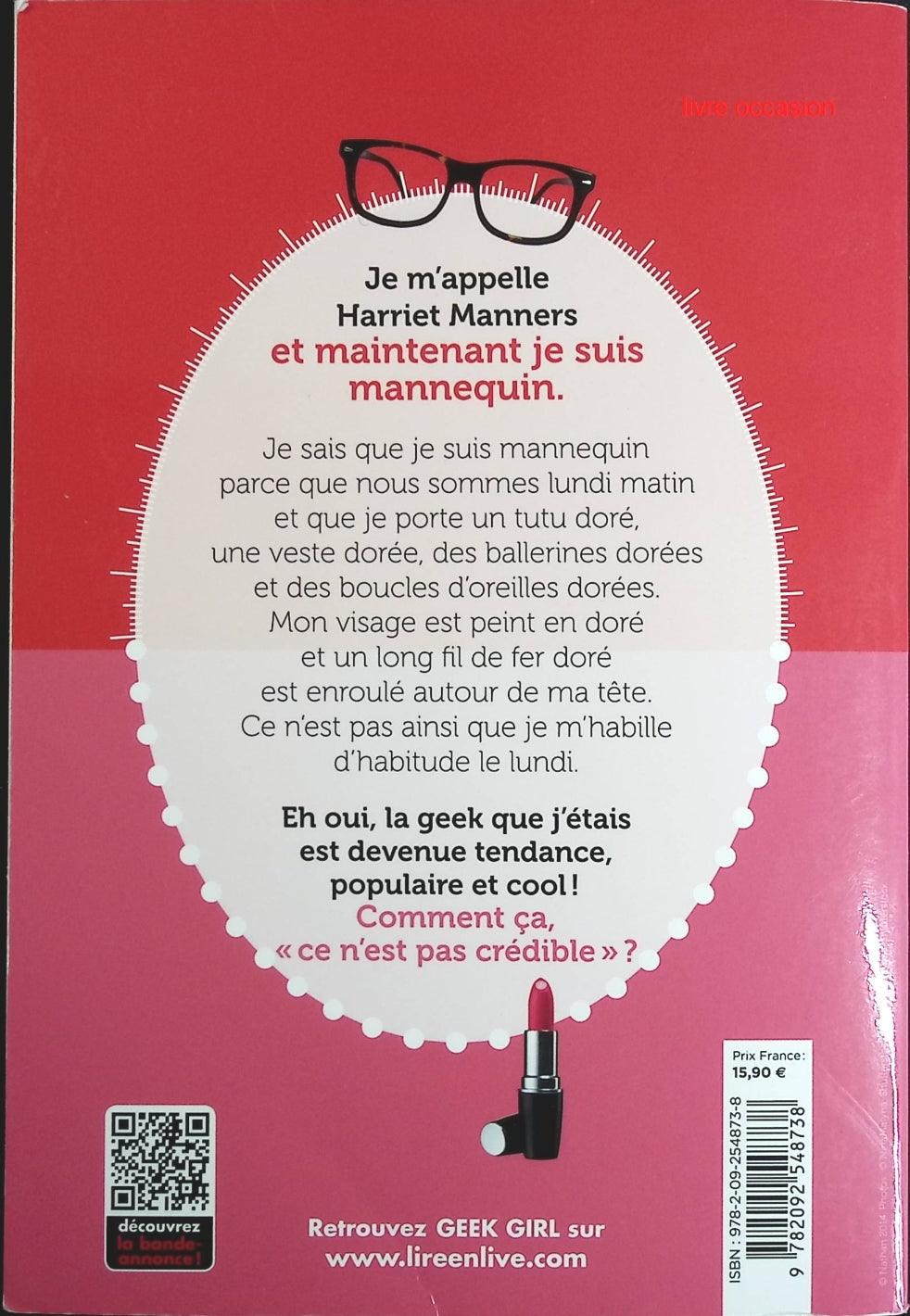 Geek Girl Tome 2 - Holly Smale - Livre