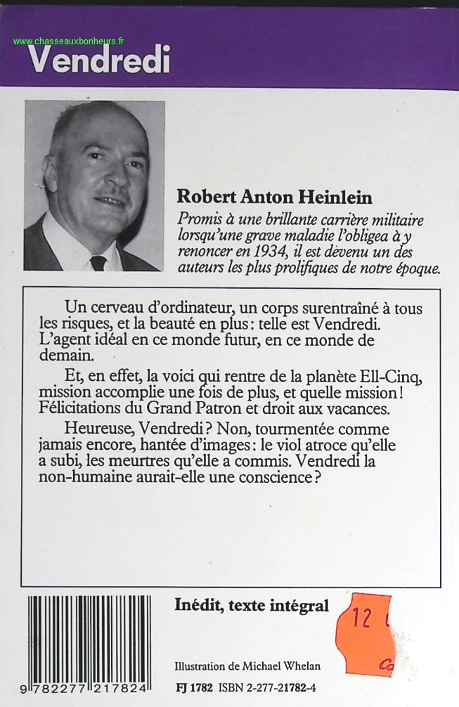 Vendredi - Robert A. Heinlein - livre
