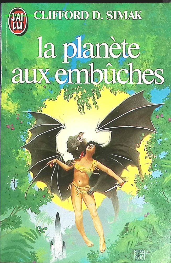La Planète aux embûches - Clifford D. Simak - livre