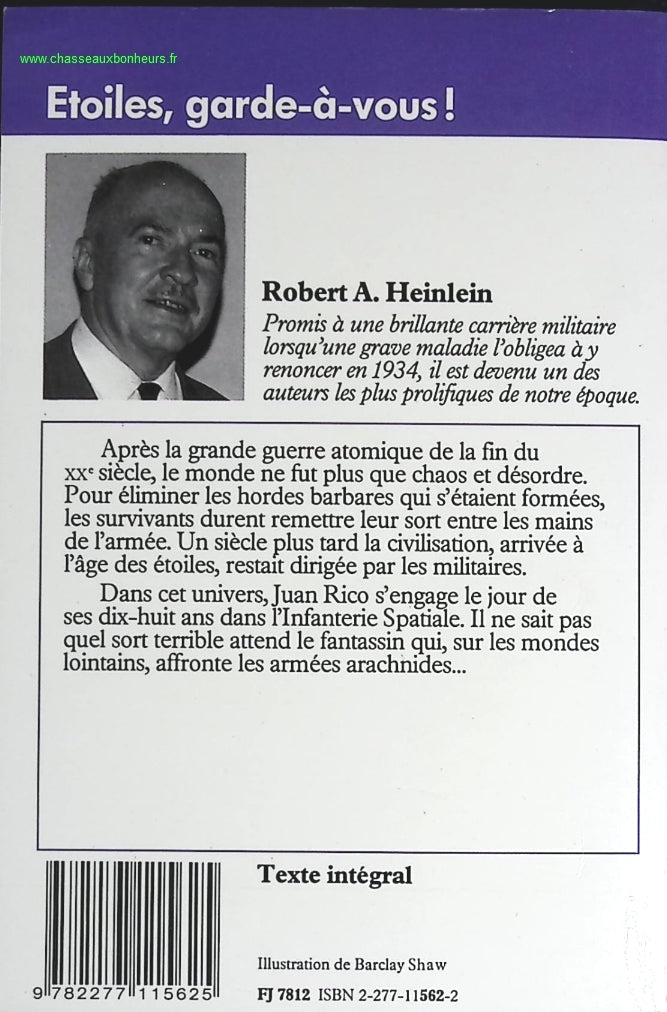 Étoiles garde-à-vous - Robert Heinlein - livre