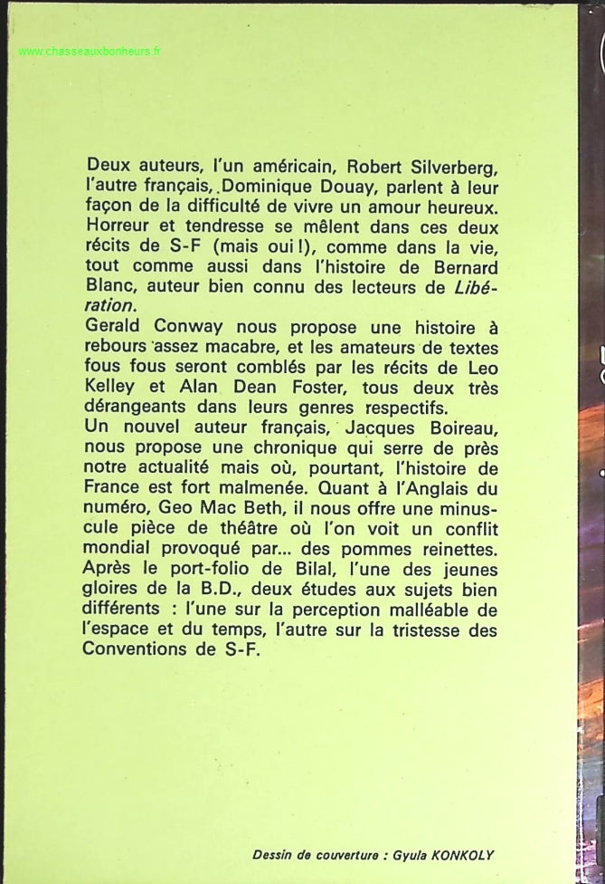 Univers 07 - Silverberg  Douay  Foster  Blanc - livre