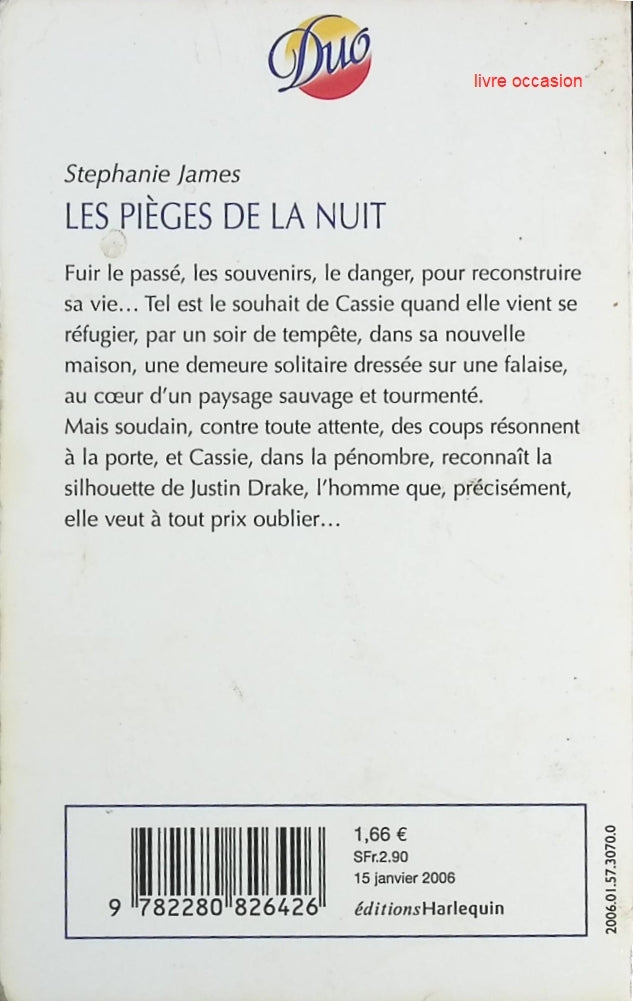 Les Pièges de la Nuit - Stephanie James - Livre