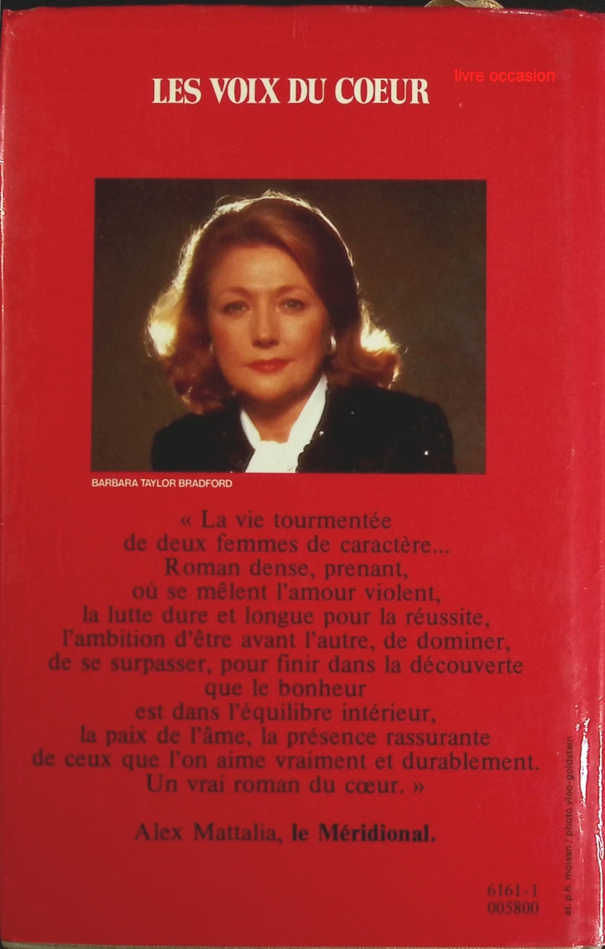 Les voix du coeur - Barbara Taylor Bradford - Livre