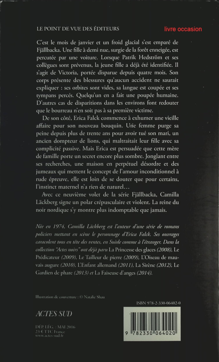 Le dompteur de lions - Camilla Läckberg - Livre