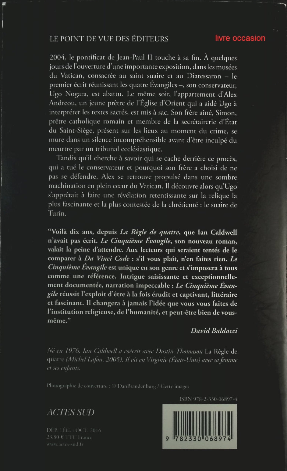 Le cinquième évangile - Ian Caldwell - Livre