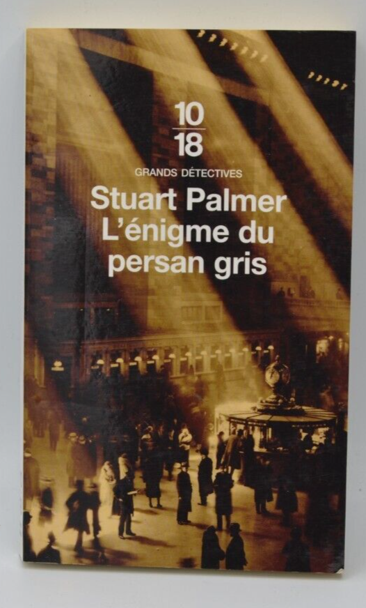 L'énigme du persan gris - Stuart Palmer - livre