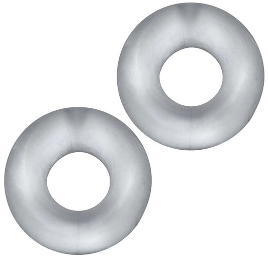 Lot de 2 cockrings Stiffy Bulge Transparents