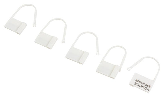 Lot de 5 Cadenas Lock Numérotés Blanc
