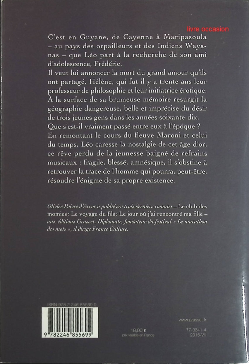 L'amour à trois - Olivier Poivre d'Arvor - Livre