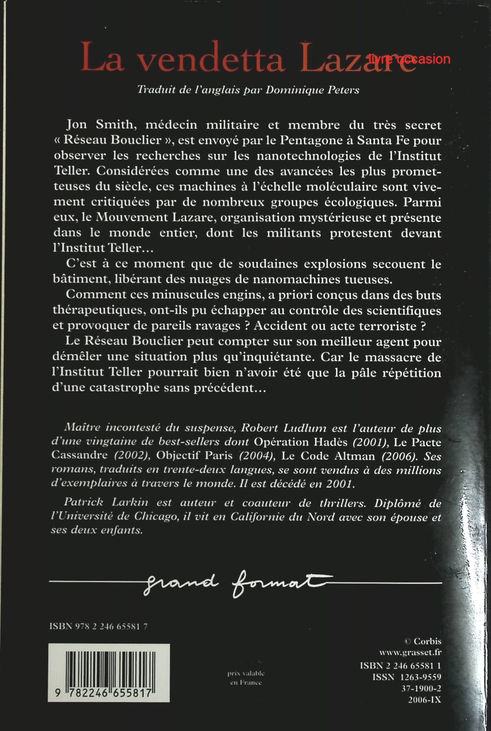 La Vendetta Lazare - Robert Ludlum - Livre