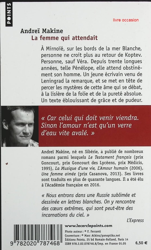 La Femme qui attendait - Andreï Makine - Livre