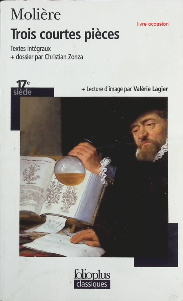 Trois Courtes Pièces - Molière Valérie Lagier - Livre
