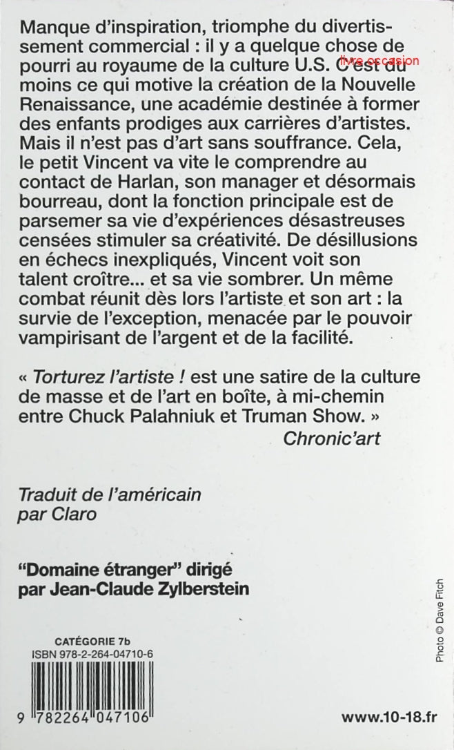 Torturez l'artiste ! - Joey Goebel - Livre