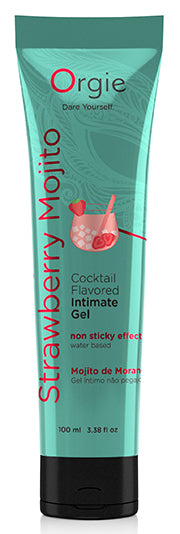 Lubrifiant Aromatisé Cocktail Mojito Fraise 100ml