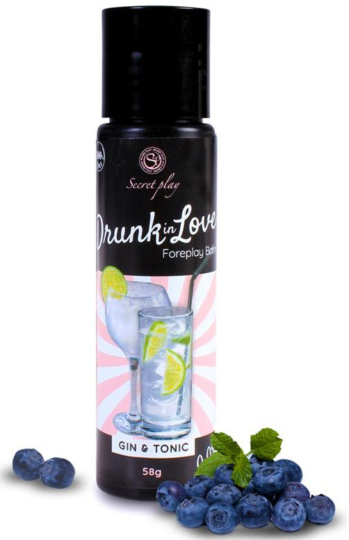Lubrifiant Comestible Drunk In Love Gin & Tonic 60ml
