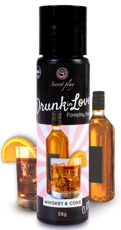 Lubrifiant Comestible DRUNK IN LOVE Whiskey & Cola 60ml