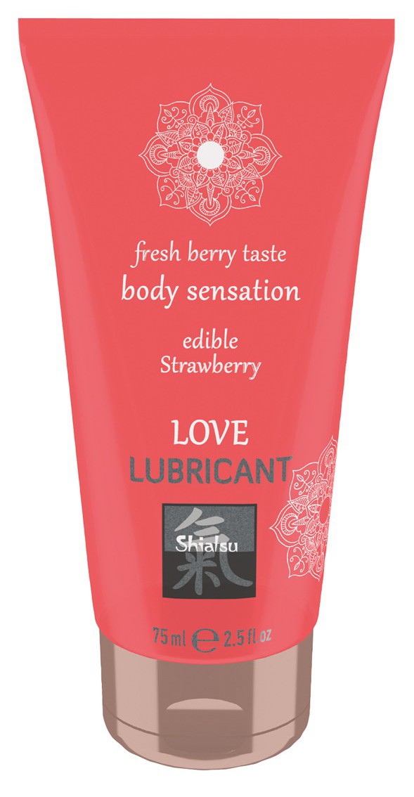 Lubrifiant comestible Fraise 75mL