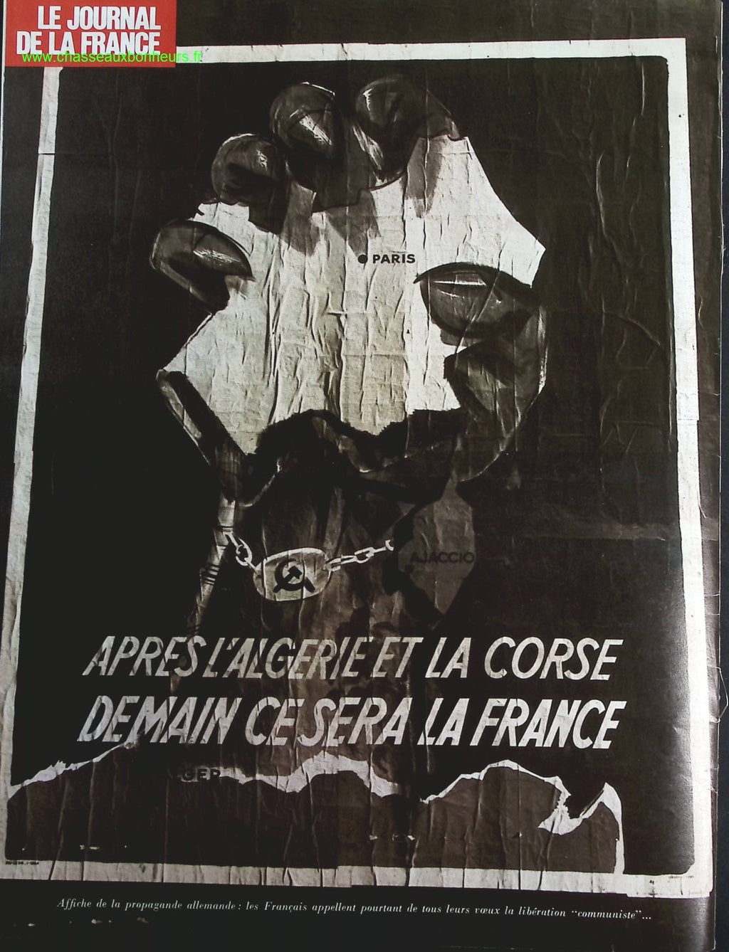 Corse la libération - N° 147 - Le journal de la France les années 40 - Livre revue magazine