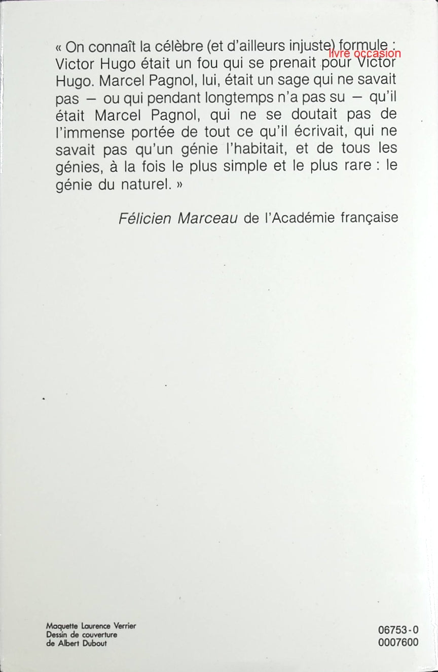 César - Les marchands de Gloire - Marcel Pagnol - Livre