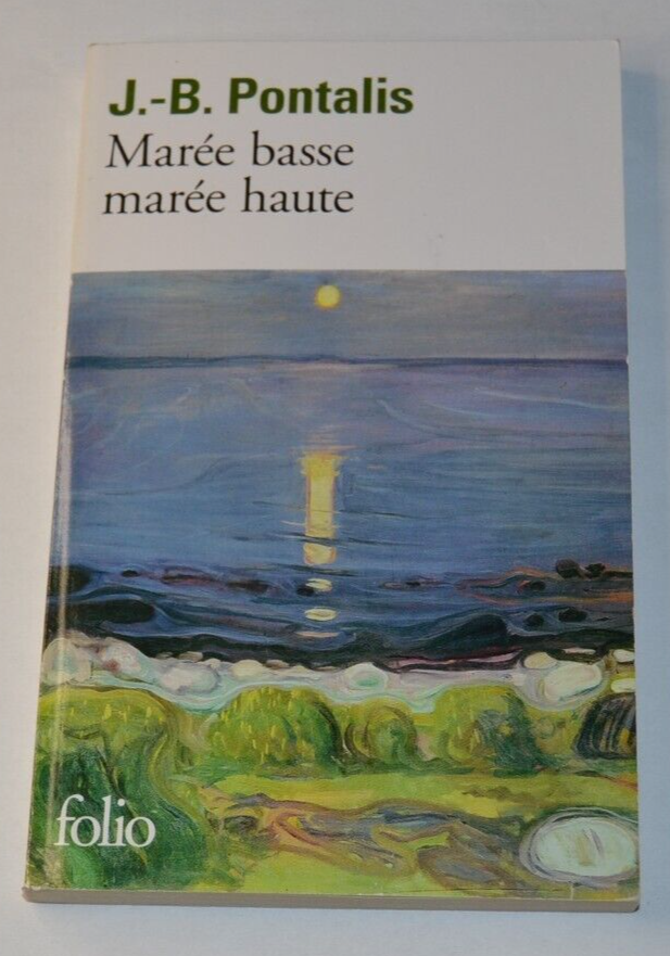 Marée basse marée haute - J-B Pontalis - livre
