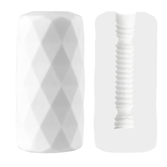 Masturbateur souple DIAMAL Surface striée 14cm