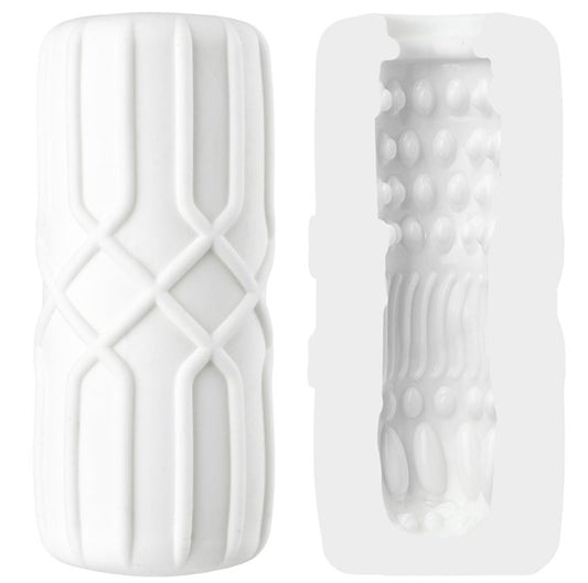Masturbateur Wavy Blanc