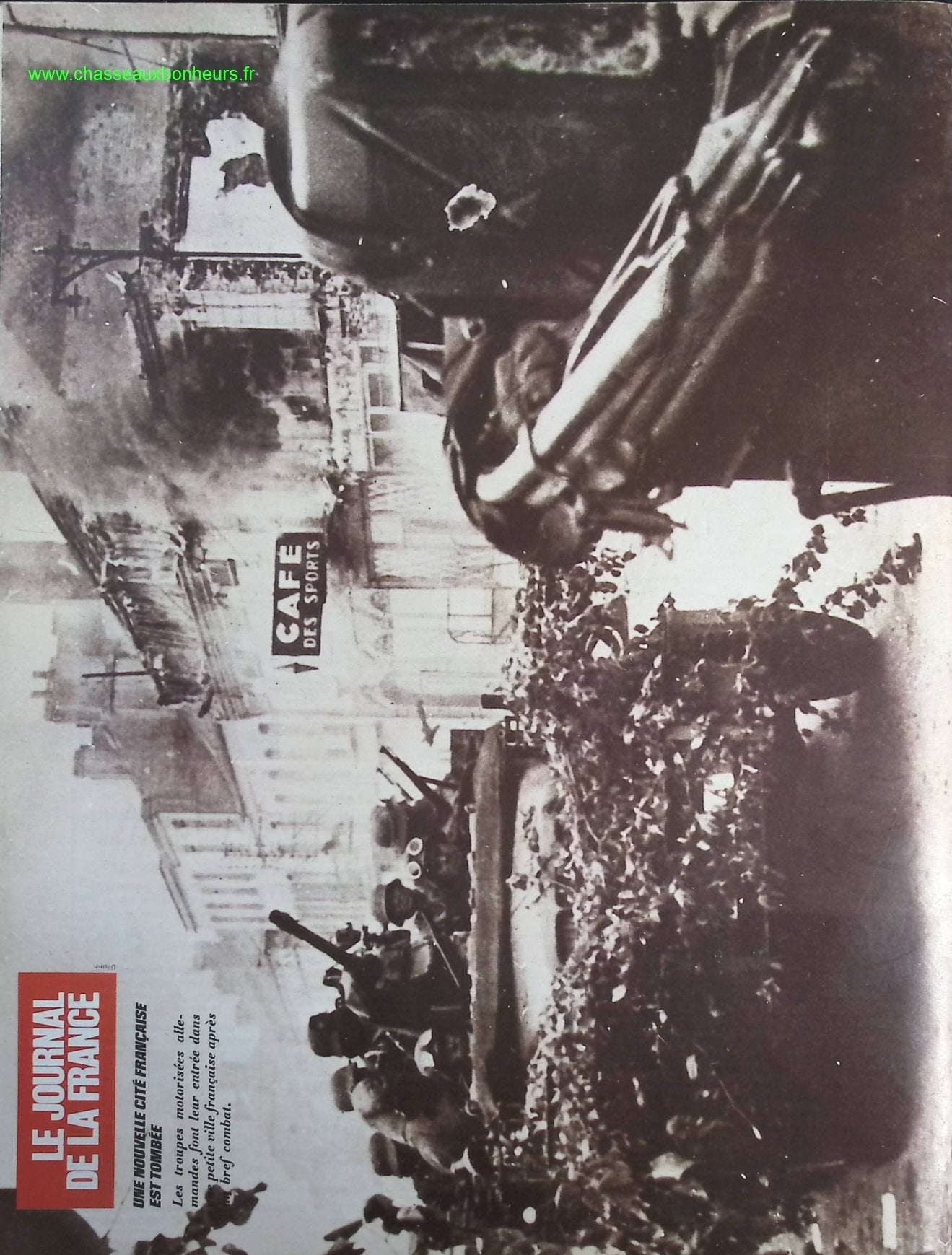 Combats pour l'honneur - N° 105 - Le journal de la France les années 40 - Livre revue magazine