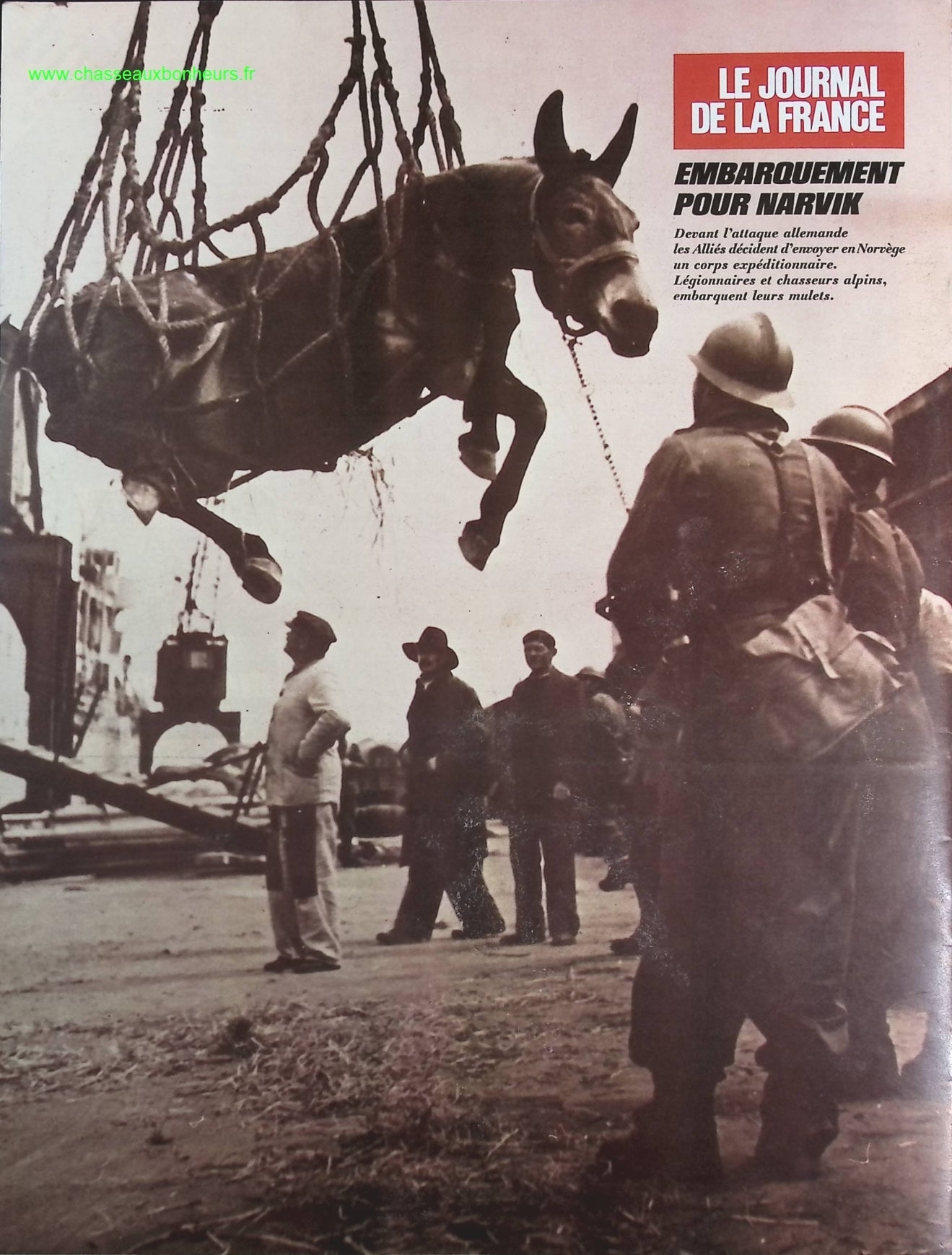 La course à la mer - N° 98 - Le journal de la France les années 40 - Livre revue magazine